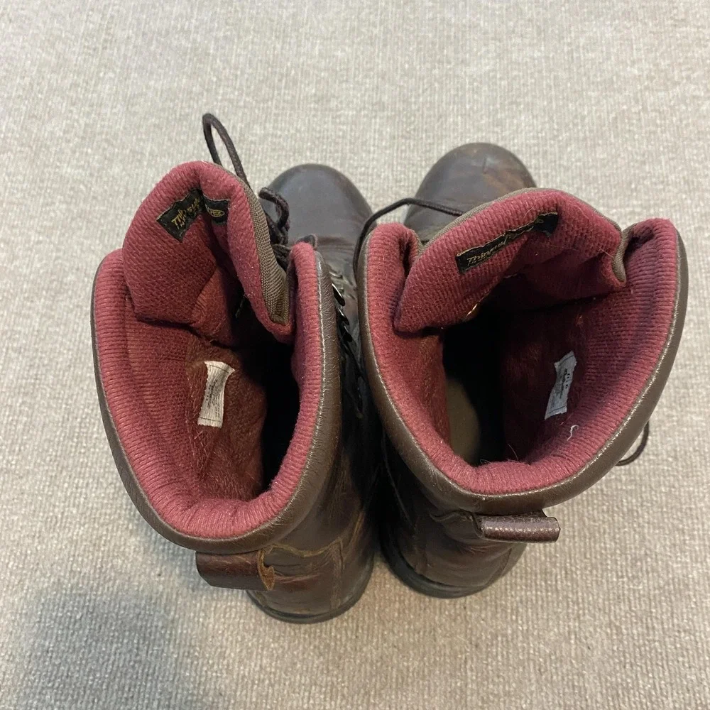 Cabela's Snow Boots Mens Size 11.5D Brown‎ Leather Gore-Tex Thinsulate Hunting